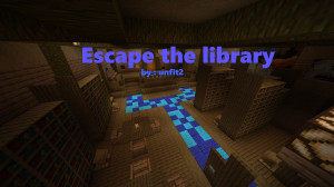 Unduh Escape the Library by unfit2 1.0 untuk Minecraft 1.19.4