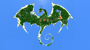 Unduh Dragon Island  1.0 untuk Minecraft 1.19.3