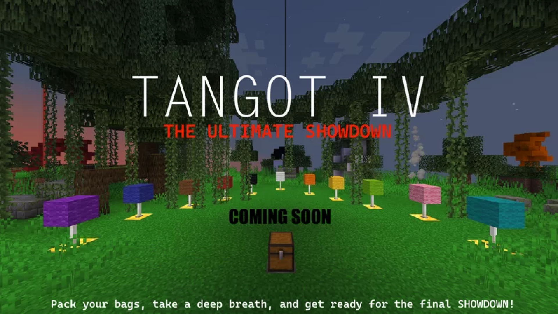 Unduh TANGOT IV: The Ultimate Showdown 1.0.0 untuk Minecraft 1.20.4