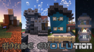 Unduh HOUSE EVOLUTION 2.0 untuk Minecraft 1.20