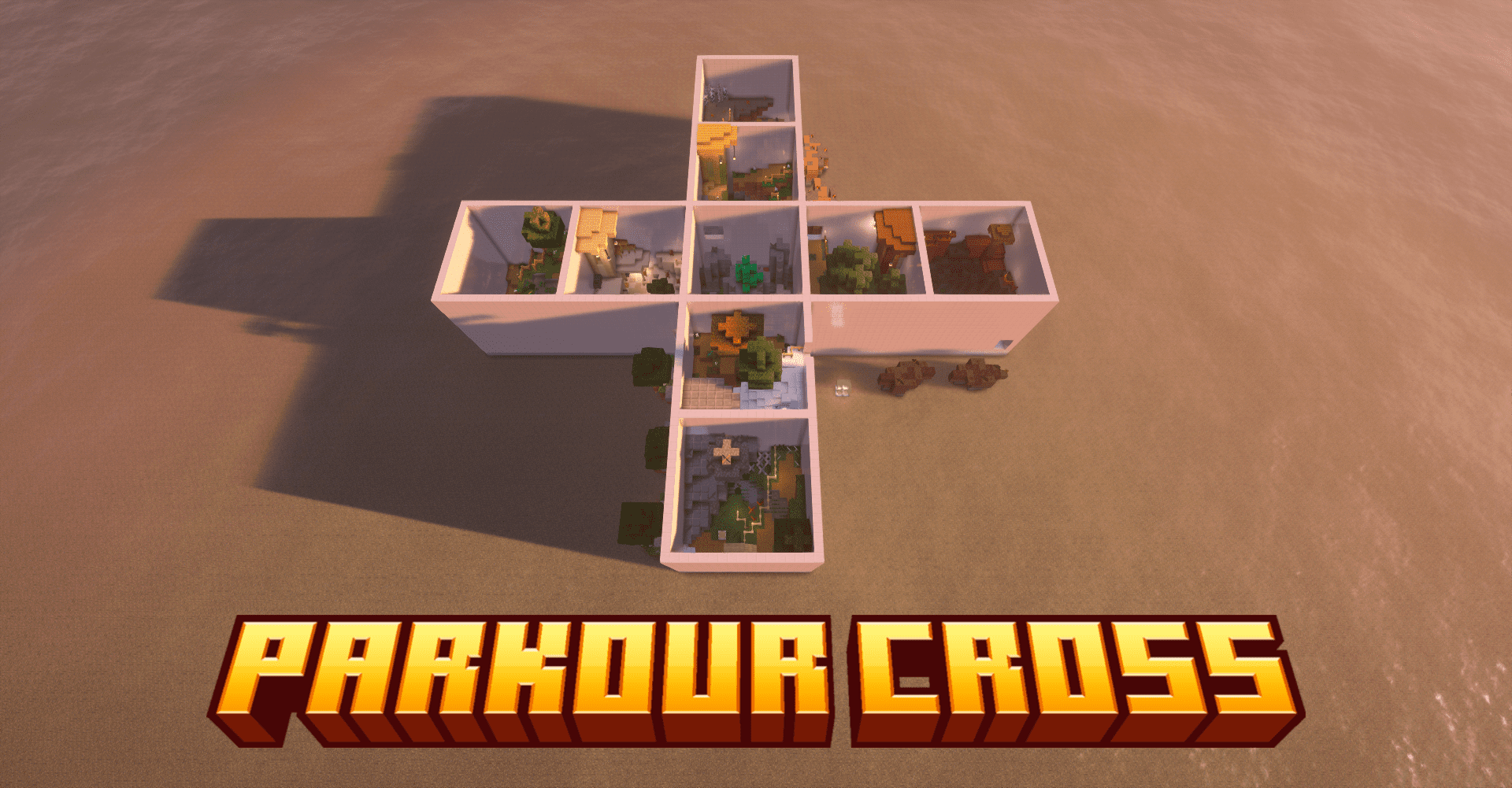 Unduh Parkour Cross 1.0.2 untuk Minecraft 1.20.4