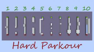 Unduh Hard Parkour untuk Minecraft 1.12.1