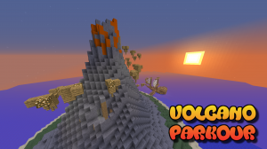 Unduh Volcano Parkour untuk Minecraft 1.12