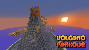 Unduh Volcano Parkour untuk Minecraft 1.12