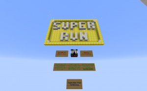 Unduh Super Run untuk Minecraft 1.12