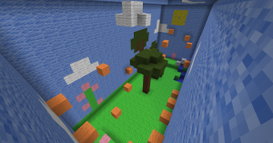 Unduh The Wooly Box World untuk Minecraft 1.12