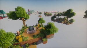 Unduh Tryzz's Sky Challenge untuk Minecraft 1.21.5