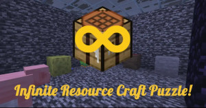 Unduh Infinite Resource Craft Puzzle untuk Minecraft 1.21.11