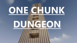 Unduh One Chunk Dungeon untuk Minecraft 1.21.8