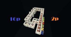 Unduh 16 puzzles 2 players untuk Minecraft 1.21.10