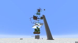 Unduh Getting Over It Styled Parkour Map untuk Minecraft 1.21.4
