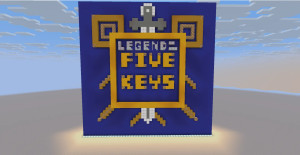 Unduh Legend of the Five Keys untuk Minecraft 1.21.11