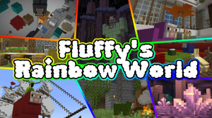 Unduh Fluffy's Rainbow World untuk Minecraft 1.20.4