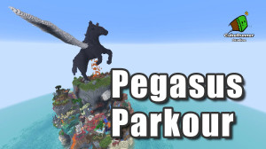 Unduh Pegasus Parkour untuk Minecraft 1.21.6