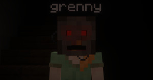 Unduh Granny Hide and Seek untuk Minecraft 1.21.1