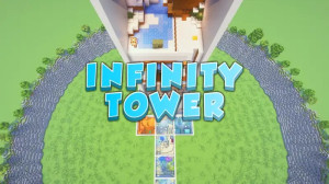 Unduh Infinity Tower Parkour untuk Minecraft 1.21.4