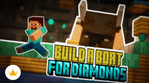 Unduh Build a Boat for Diamonds untuk Minecraft 1.21.1