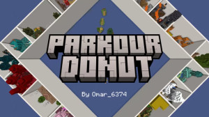 Unduh Parkour Donut untuk Minecraft 1.21.4