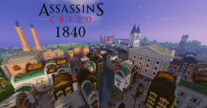 Unduh Assassin's Creed 1840 untuk Minecraft 1.20.1