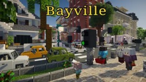 Unduh Bayville - Realistic Roleplay Town untuk Minecraft 1.21.11